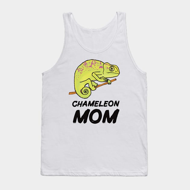 Chameleon Mom for Chameleon Lovers Tank Top by Mochi Merch